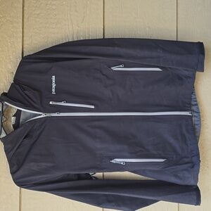 Patagonia Black Jacket with Gray Accents